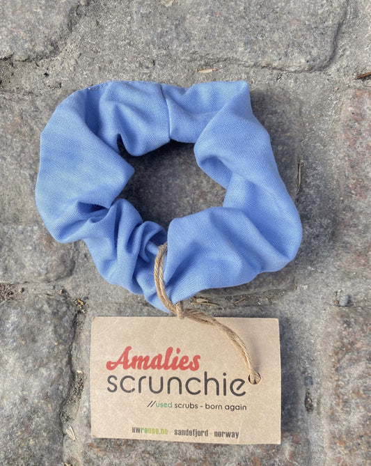Amalies Scrunchie - Lys blå